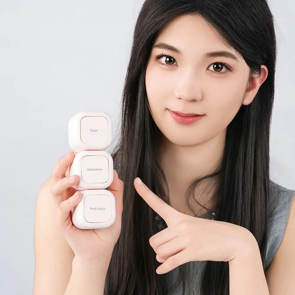 

3 шт. пустые банки для образцов, дорожные контейнеры, многоразовые магнитные косметические контейнеры, герметичные аксессуары для макияжа