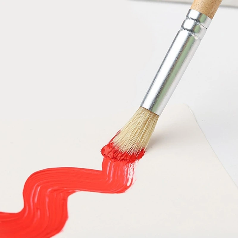 مجموعة فنية للفنانين من فرشاة الطلاء لطلاء الأكريليك بألوان مائية من القماش الصخري