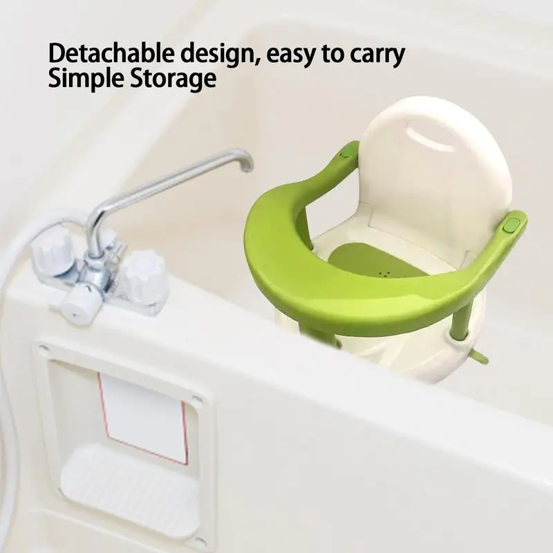 Baby Bath Chair Non-Slip Infants Baby Bath Chair Infant Baby Bath Seat Shower Chairs Backrest Support And Suction Cups Bathroom