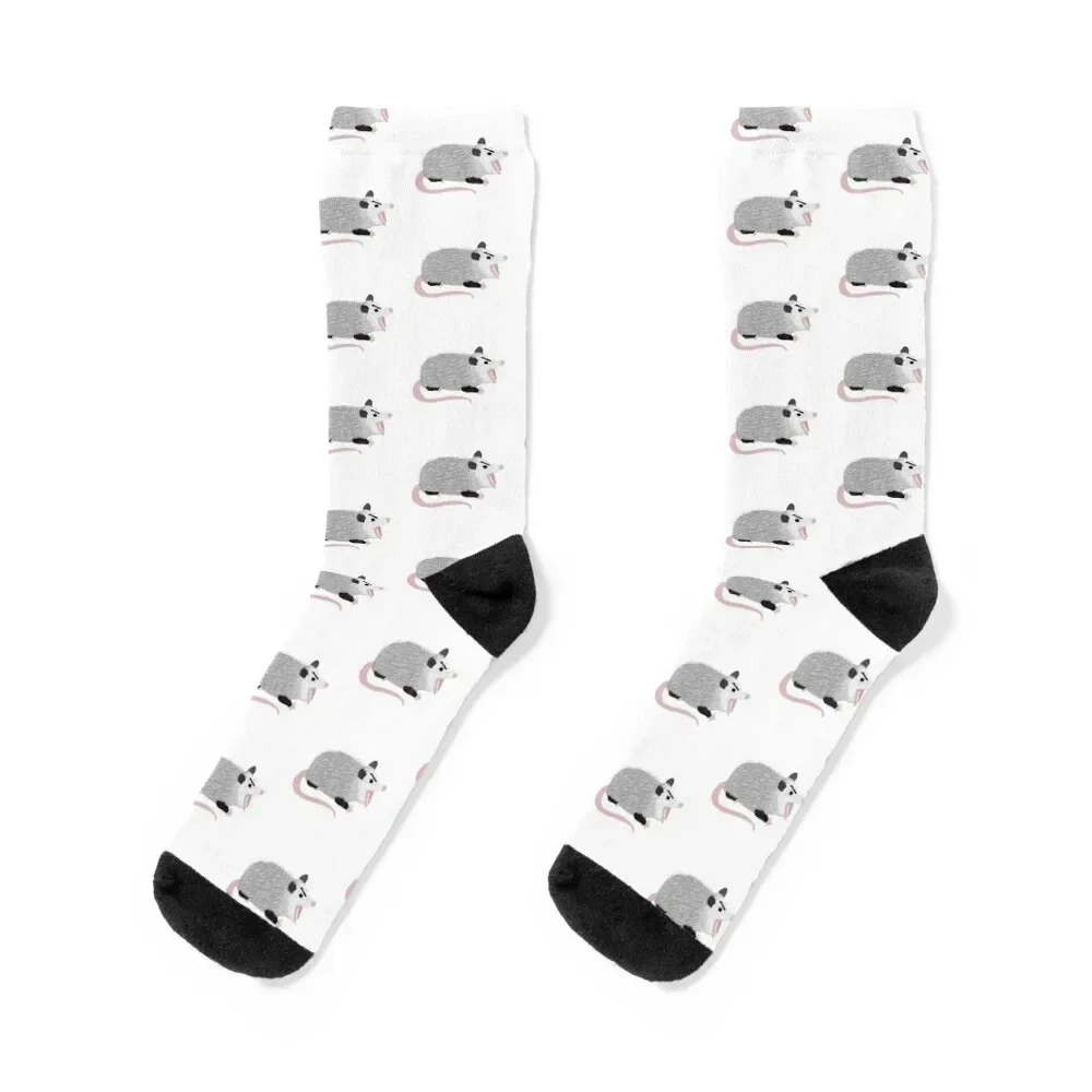 

Angry Screaming Possum Digital Art Socks kawaii custom Stockings man Socks For Women Men's