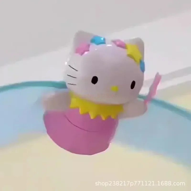 New Creative Sanrio Hello Kitty con ali Flying Action Figures giocattolo telecomandato Cartoon Kt Model Doll Cute Gift For Kids