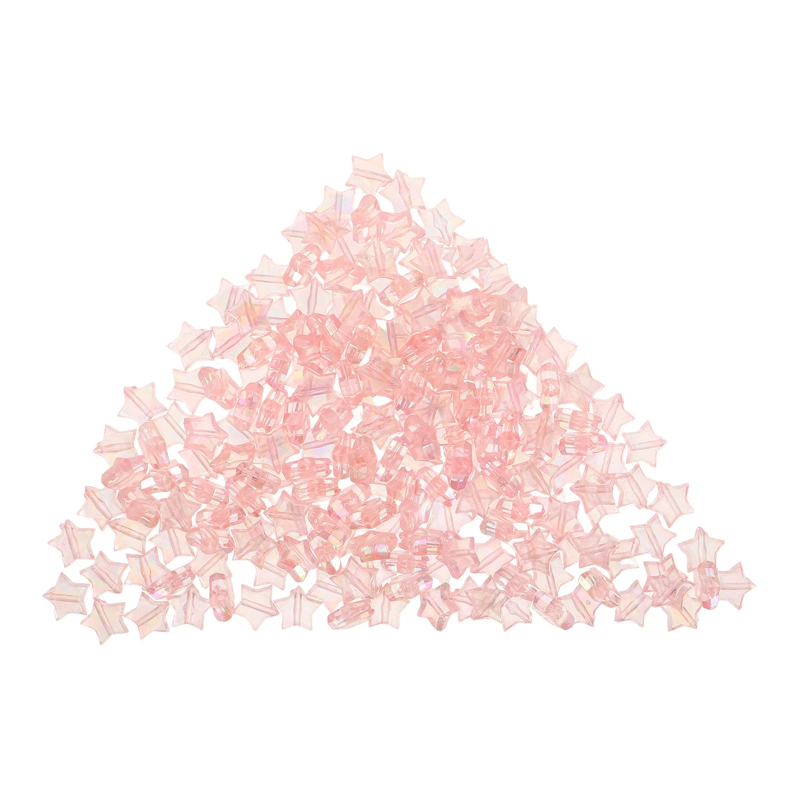 

200Pcs Acrylic Crystal Star Spacer Beads 11mm for Bracelets Necklaces Jewelry Making DIY Star Charms Loose Beads