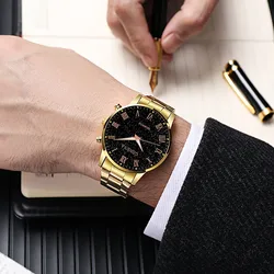 Men Watches Luxury Famous Top Brand Men's Fashion Casual Dress Watch Military Quartz Wristwatches Saat