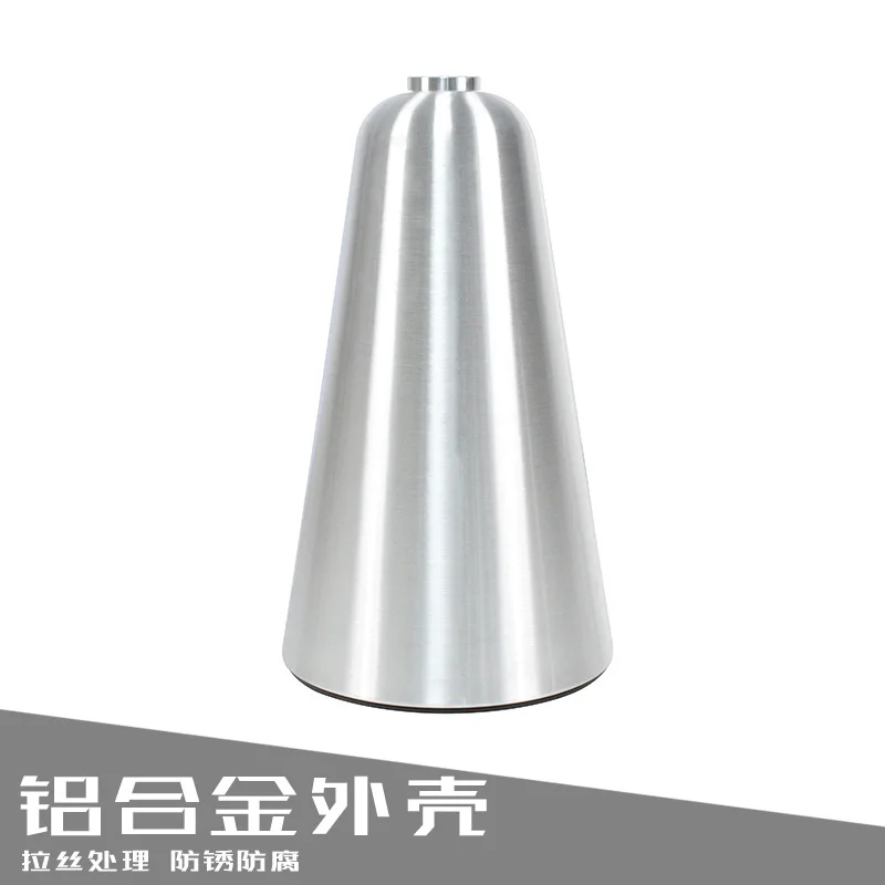 A few corners and legs of aluminum alloy coffee table base by the living room, manufacturer wholesale, cone-shaped coffee table