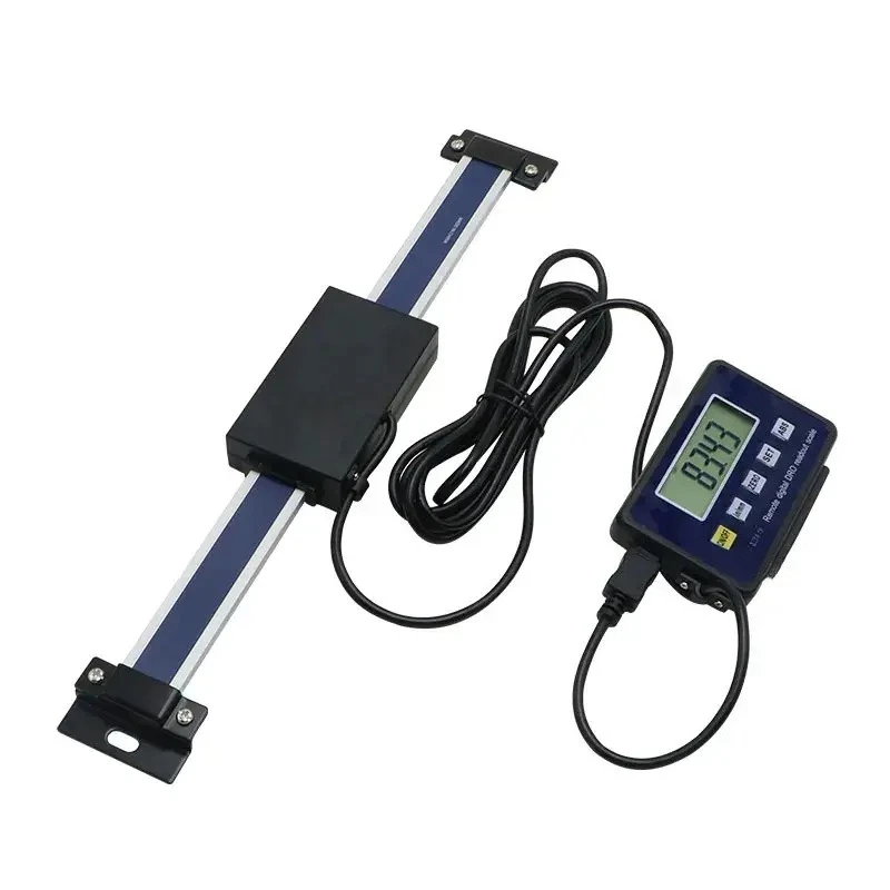 0-150mm Digital Linear Scale With Remote Display Digital Readout Linear Scale External Display Linear Ruler With Base