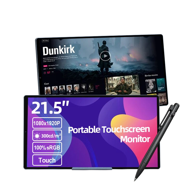 

Factory Hot Selling 21.5 Inch 1080P Lcd Monitor With Speaker Type C Android 12 Led Display Screen Ultra Slim Ips Led Screen