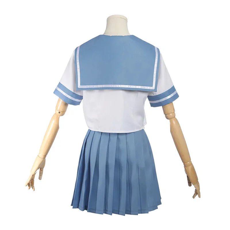 CyHigurashi عندما يبكون تأثيري ريوغو رينا زي النساء بحار التنانير Schoo الزي الرسمي هالوين كرنفال حفلة البدلة