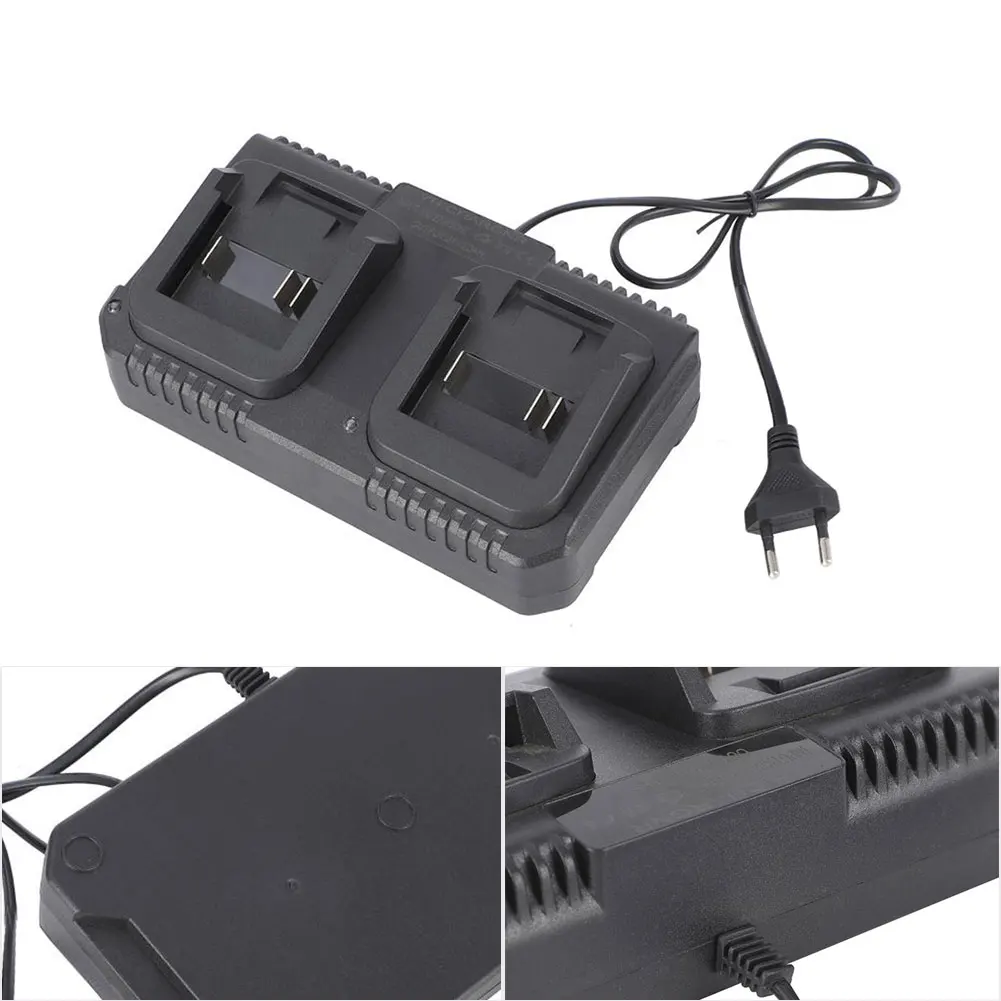 

Dual Charger for 21V For BL1830 BL1815 BL1840 Batteries with Dual Ports Fast Charging for Power Tool Batteries Compatible
