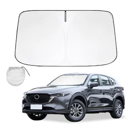 Windshield Sunshade for Mazda CX-5 2017-2021 2022 2023 CX5 Window Shade Sun Visor Protector Blocks UV Rays Keep Your Car Cooler