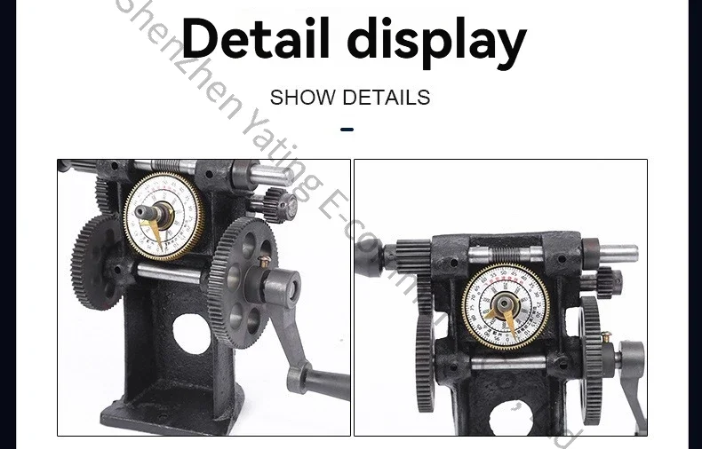 Hand Controlled Dual Speed Winding Machine Pointer Winding Machine Motor Coil Dual Speed Winding Machine