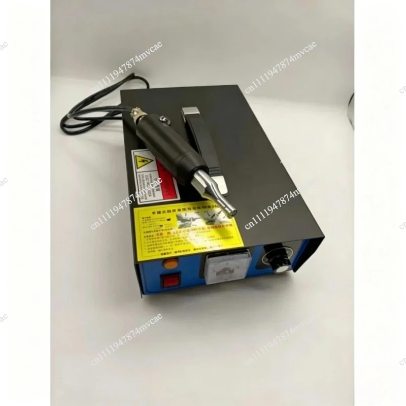 Handheld Ultrasonic Spot Welding Machine Portable Plastic Spot Welder Fabric Plastic Welding Machine 220V 1000W 28KHz 0-15mm