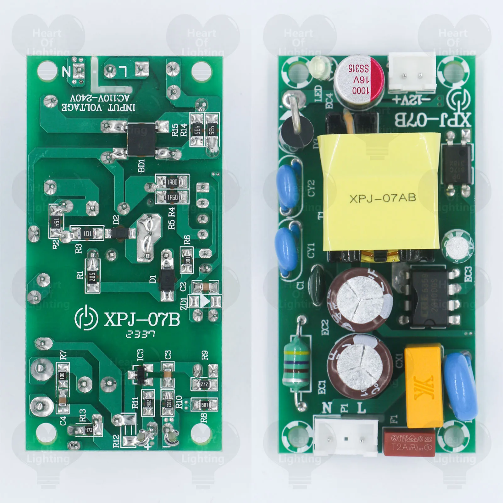 12W LED Driver Transformer Power supply 12V Detachable wiring AC110-240V Built-in Constant Current Lighting 1A Driver Power Unit