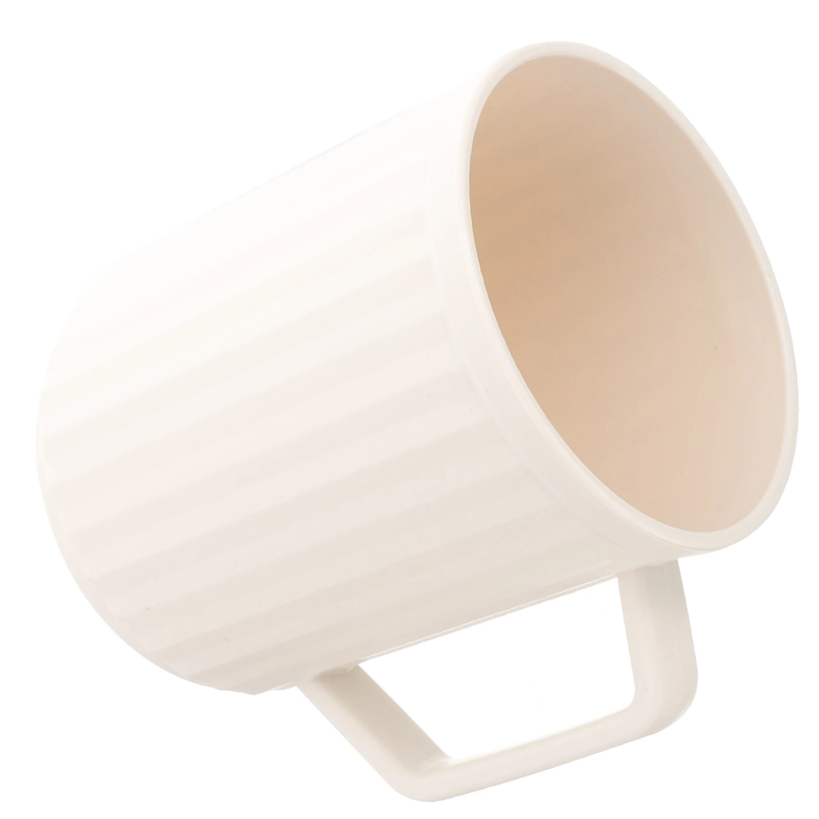 

Retro Toothbrush Cup Unbreakable Travel Tumbler Large Capacity Bathroom Plastic Mouthwash Cups Reusable Holder Organizer