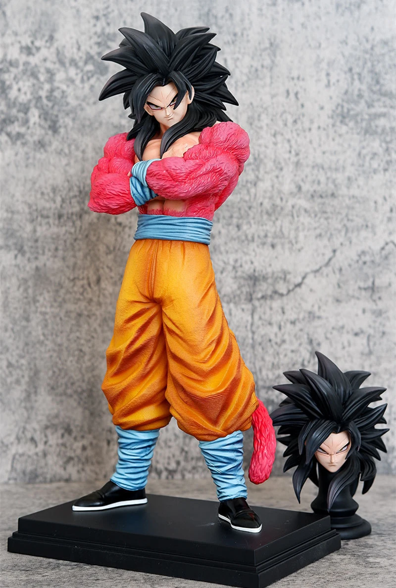 

Anime Dragon Ball Z Super Saiyan 4 Son Goku Battle Ver. PVC Action Figure Statue Collectible Model Kids Toys Doll Gifts 32cm