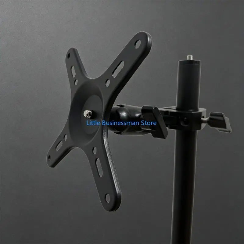 Kugelgelenk-Monitorhalterung mit VESA-Platte für Stange und Schreibtischpfosten. Verwenden Sie M76A – Detail 5