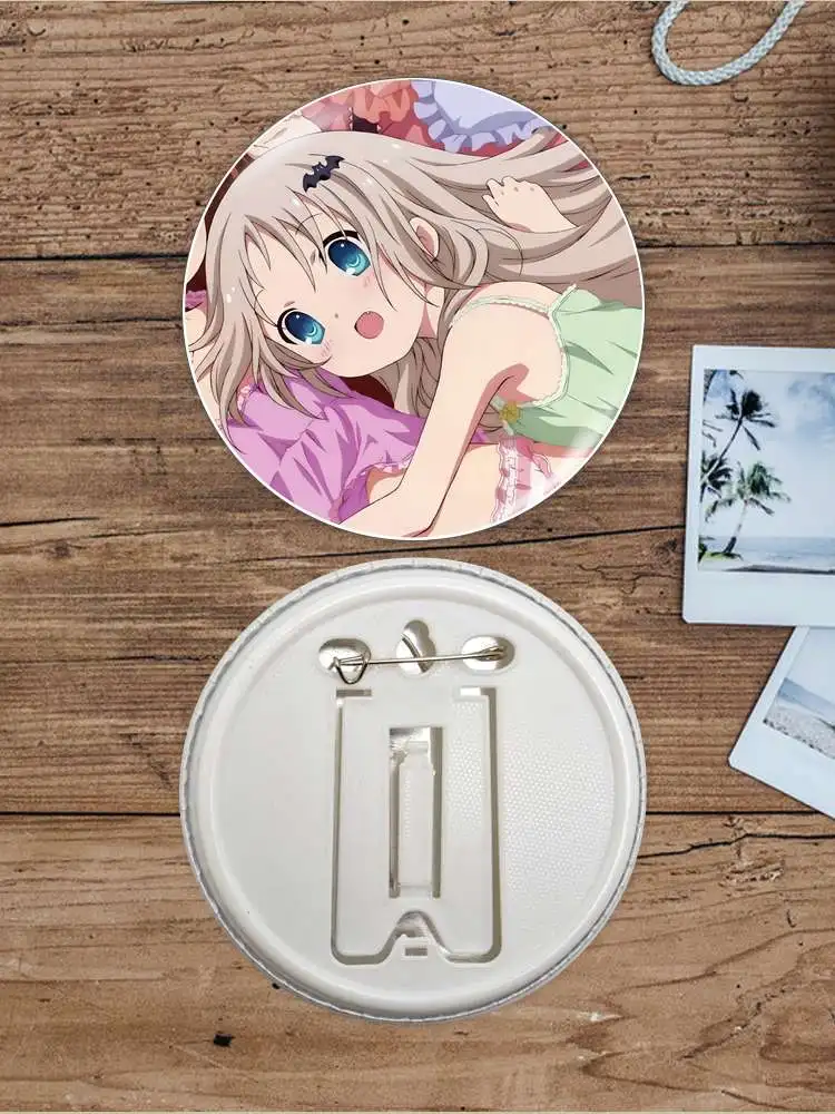 Noumi Kudryavka Game Anime Character Badge Brooch anchor Peripherals Pin Gift For Friend 75mm Decoration Customize Personalized