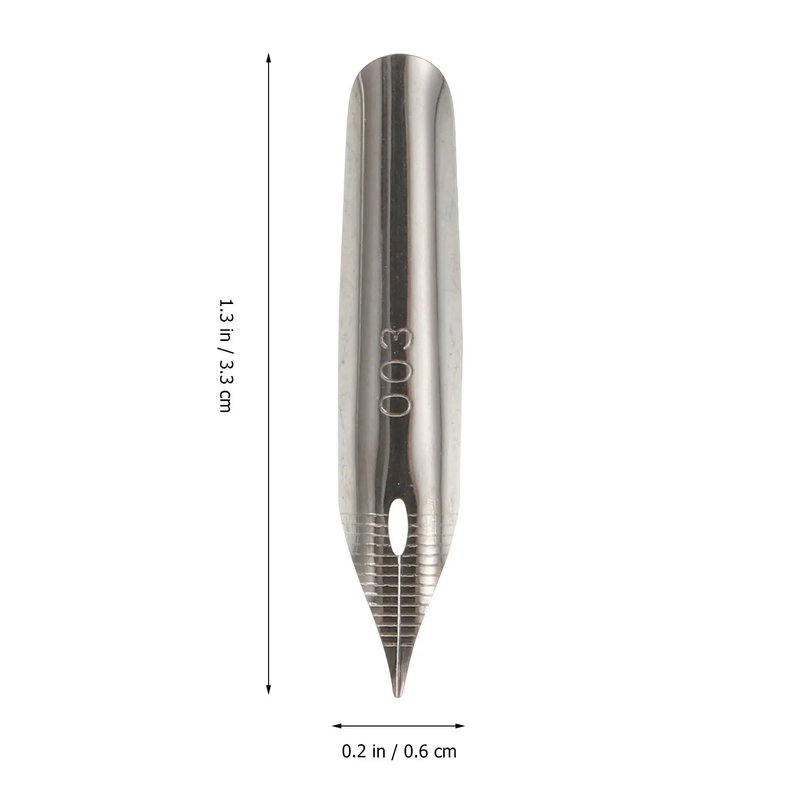 20 Pcs Stainless Steel Pen Nibs Calligraphy Accessories Writing Tools Lettering Practice Universal For Pens Signature Pen