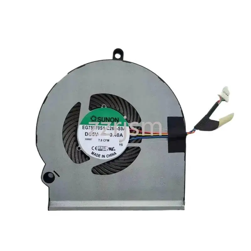 جديد الأصلي محمول وحدة المعالجة المركزية GPU مروحة التبريد لديل Alienware 15R3 R4 P69F GTX1070/1080 DC5V 0.40A EG75070S1-C260/C270-S9A