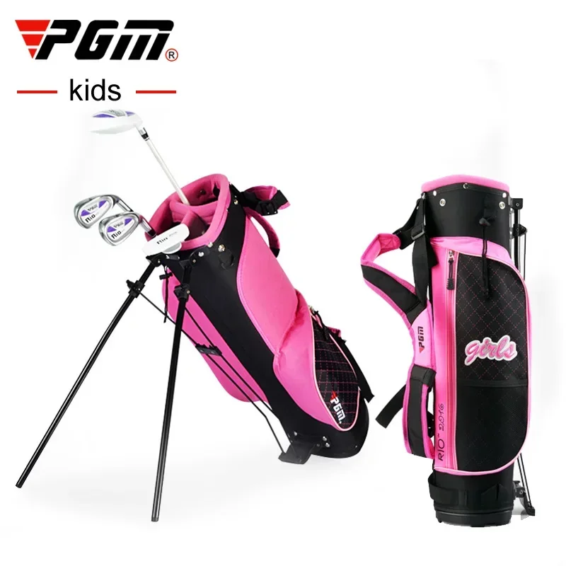 PGM 3-12 Age Boys Girls Kids Golf Club Full Sets Gift Children\'s Junior School Practice Learning Carbon Swing Putter Bag JRTG004