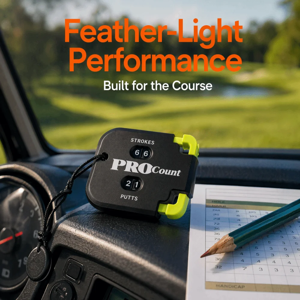 1/2pcs 2 Digit Display Golf Stroke Counter 1-99 Counting Dial Reset Scorekeeper Clicker Press Count Button Mini Size