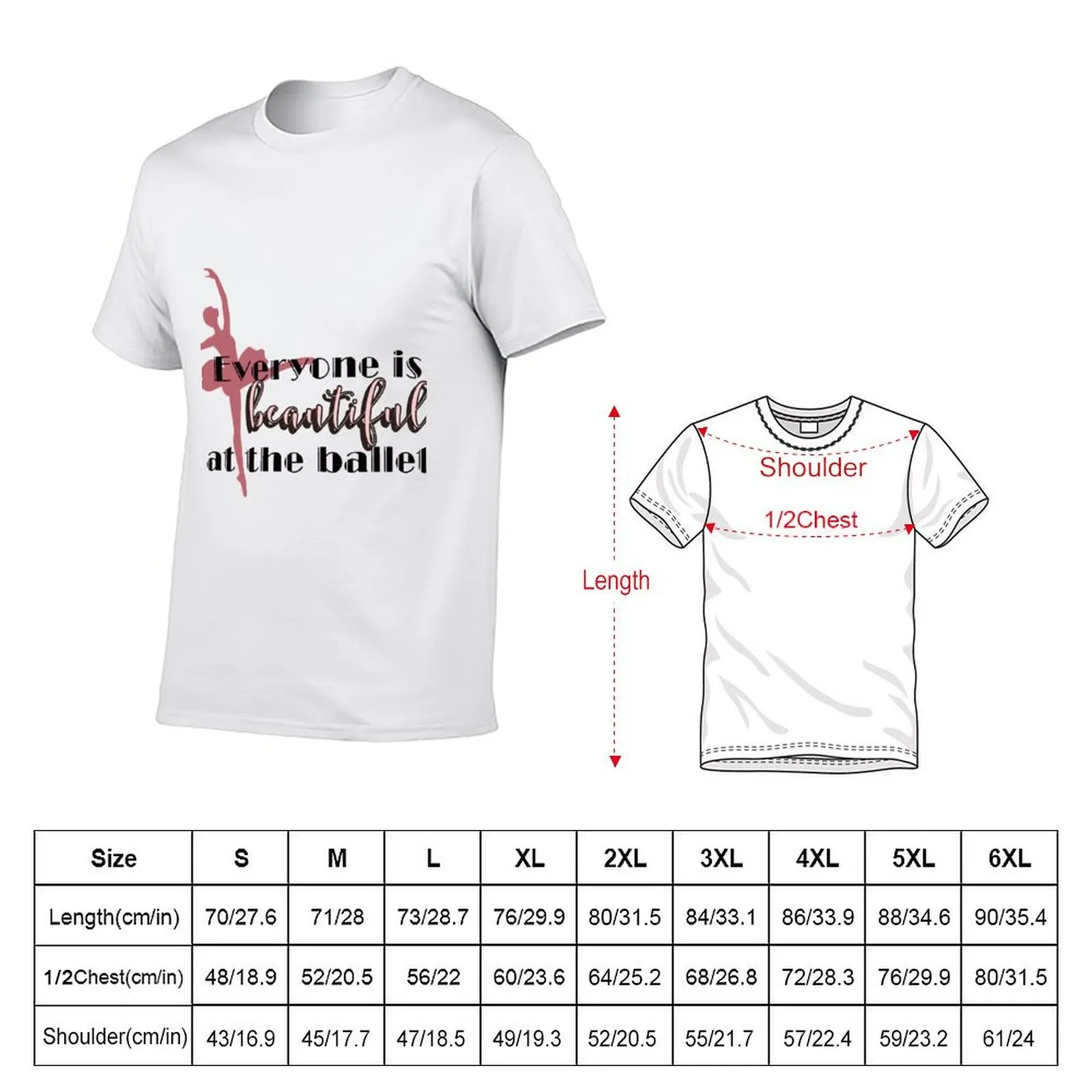 At the Ballet, A Chorus Line T-Shirt Breathable Mesh Panel T-Shirt