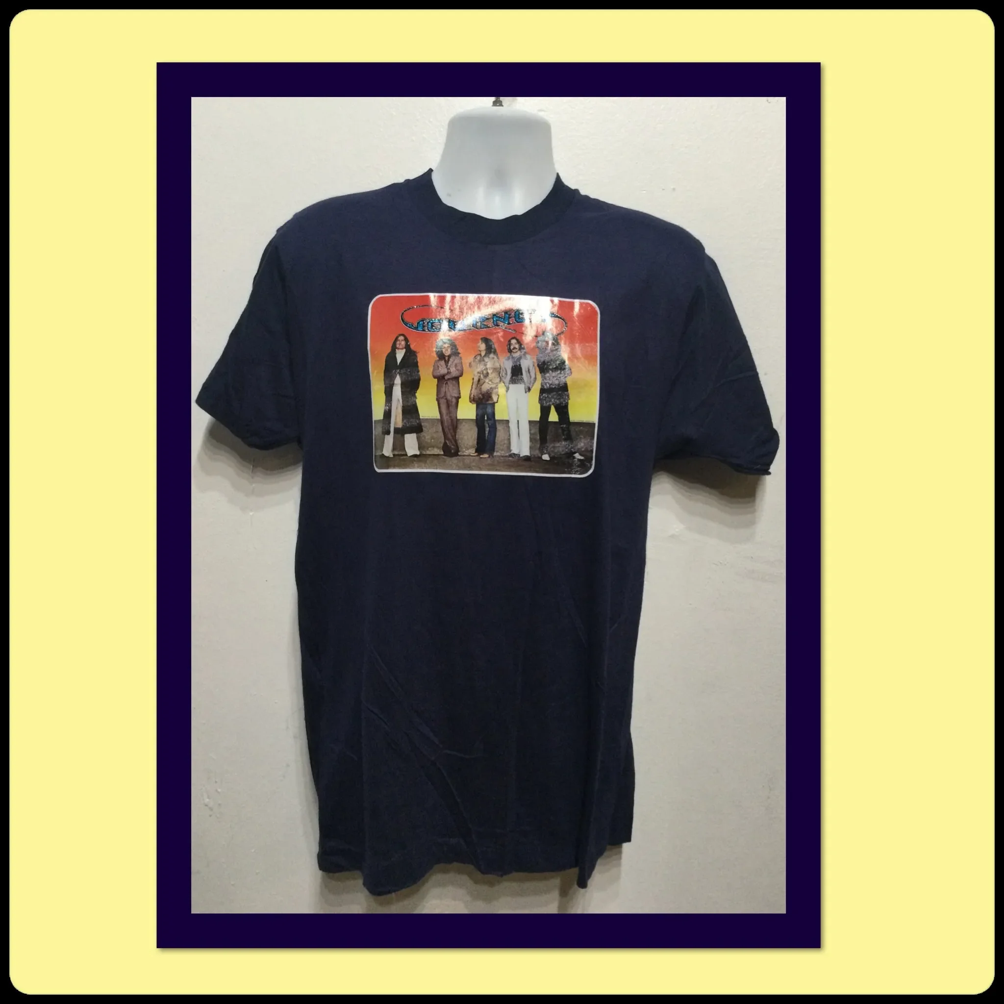 Vintage 1970s Journey Decal Tee. Size Large 42-44 T-shirt