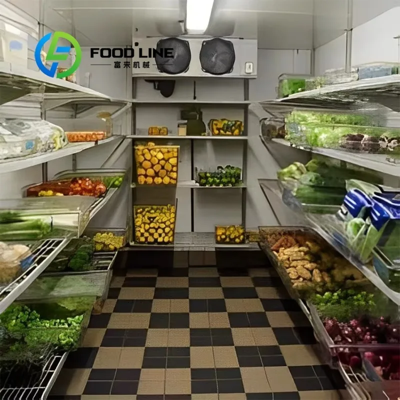 Solar Coolroom Refrigeration Cold Storage Easy Installation Posit Cold Room Freezer Storage for Seafood Frozen