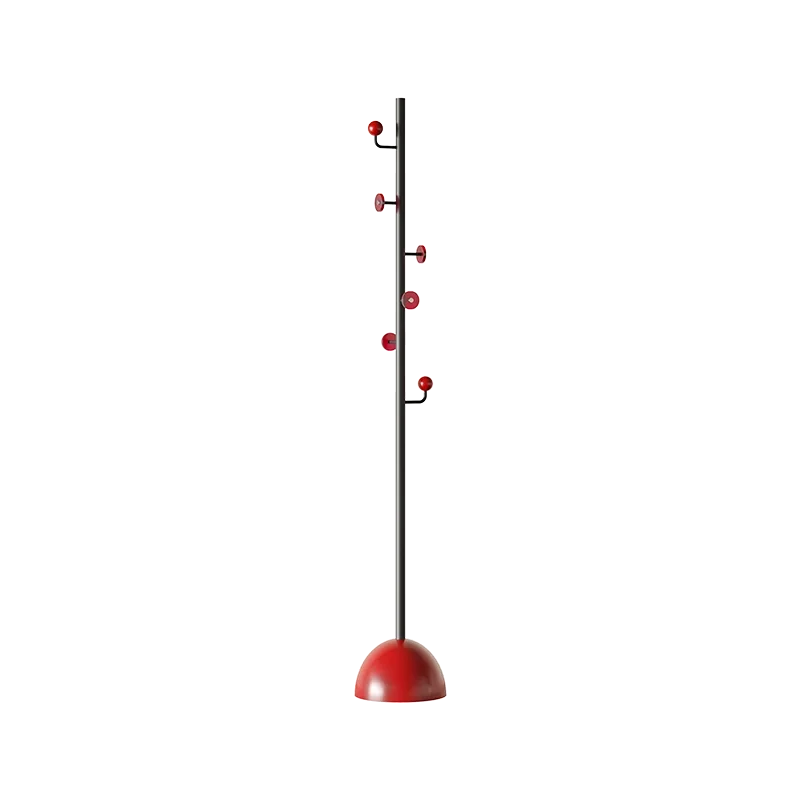 

Mushroom base coat rack floor-to-ceiling living room bedroom household acrylic clothes rack