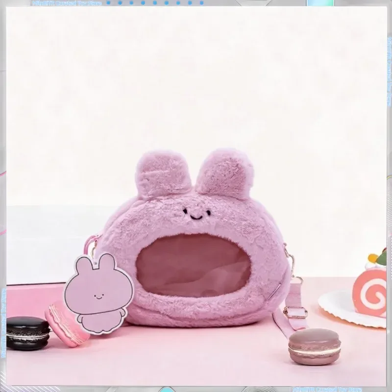 Nova genuína asamimi boneca calmante boneca de pelúcia série macio e confortável em forma de u travesseiro decoração presente do feriado