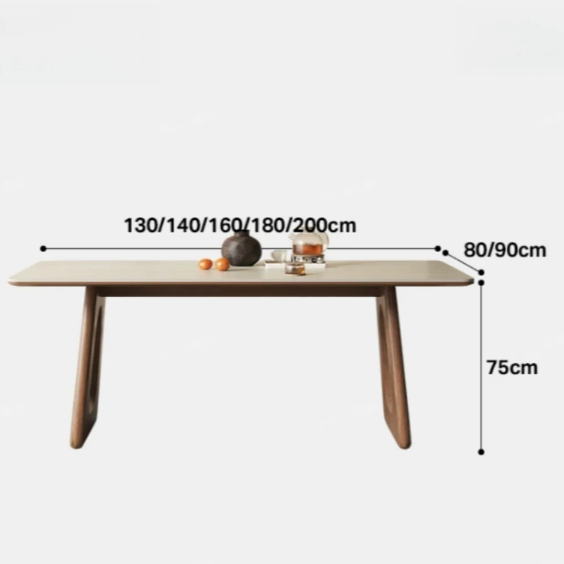Kitchen Breakfast Nook Dining Tables Square Shelving Patio Side Dining Tables Luxury Retro Mesa Comedor Wabi Sabi Furniture