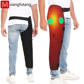 Long Hip Leg Heating Pad with Vibration Massager Leg Warmer Electric Heated Leg Wrap for…