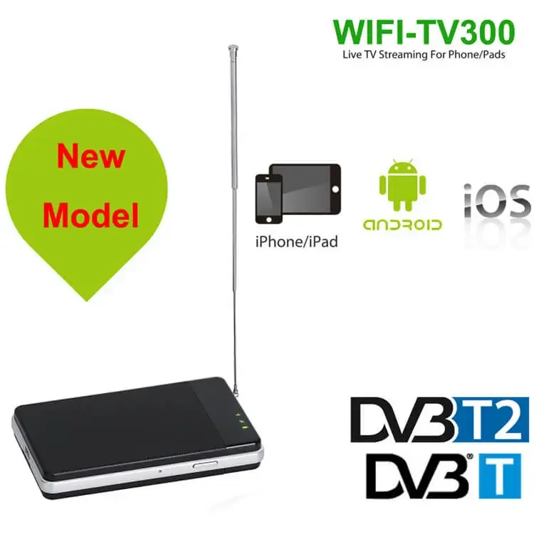 wifi digital tv receiver DVB-T2 WIFI Tuner DVB-T Receiver for Android smart phone or pad free to view TDT FTA app apk