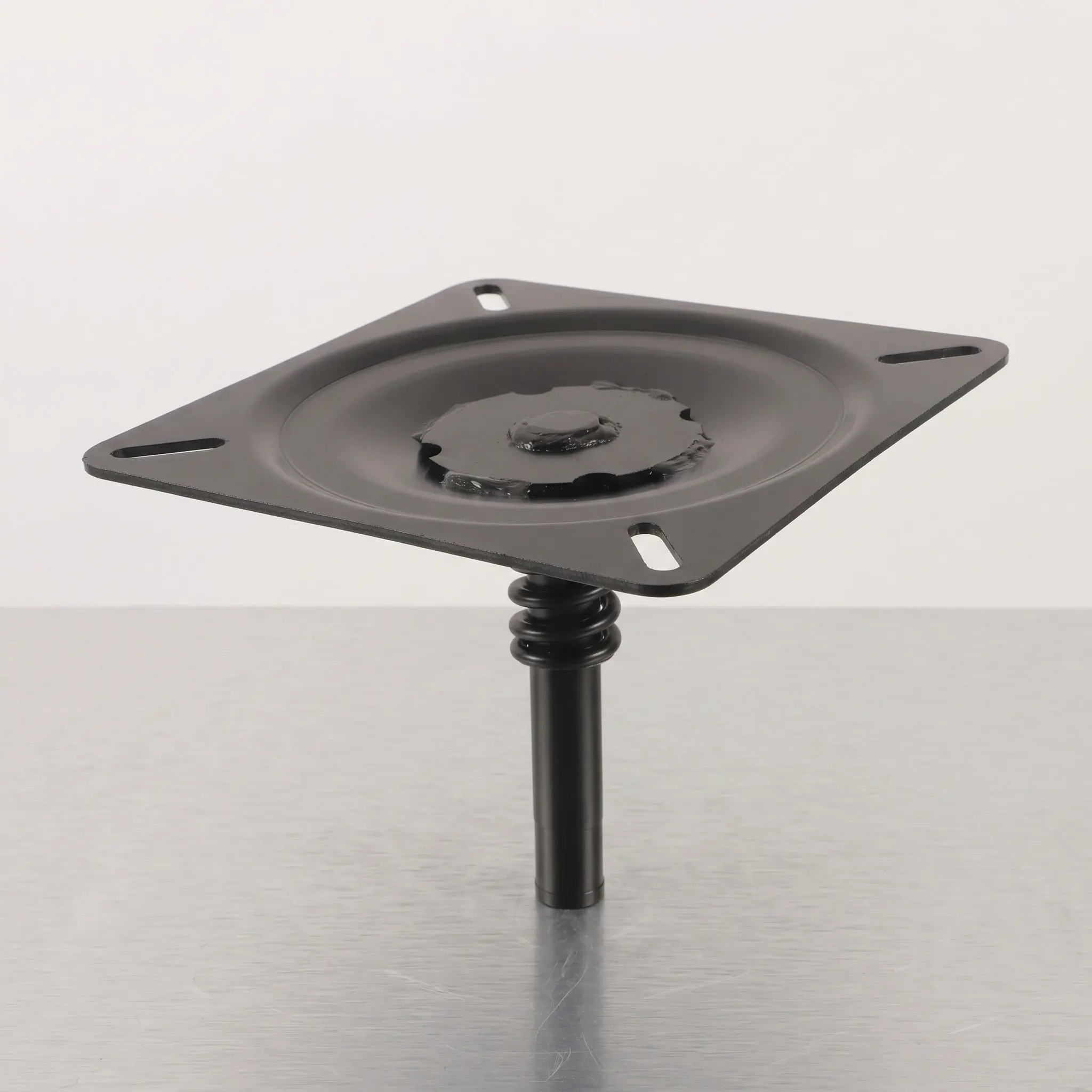Marine Pedestal Mount Plate Boat Seat Swivel Base Heavy Duty Metal Chair Support Replacement Cabin Chair Pedestal for Fishing