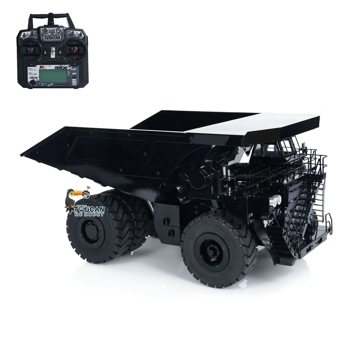 

Новый черный 793D RC гидравлический 1/20 горный грузовик металлический самосвал с дистанционным управлением модель самосвала со световой системой предупреждающие звуки игрушка