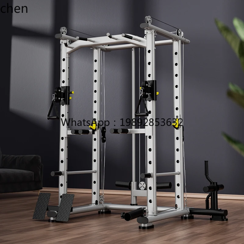 ABB  Fitness Home Bench Press Rack Comprehensive Trainer Weight Bench Multi-Functional Bench Press Squat Equipment