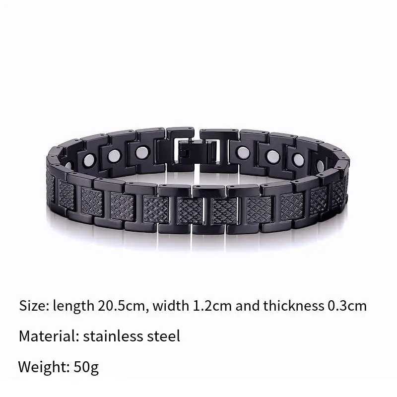 Hot-Selling Stainless Steel Minimalism Bracelet Silver Plated Crocodile Pattern Bracelet for Men Gifts and Occasions Accessories