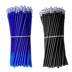 20Pcs Ink Erasable Gel Ink Refills High Temperature Disappearing Gel Pen Refill for Erasable Pens School Doodle Tailors Fabrics