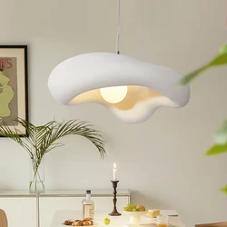 Nordic Wabi Sabi Pendant Light Designer Dining Table Hanging Lamp Living Room Kitchen Homestay LED Cafe Restaurant Pendant Lamp