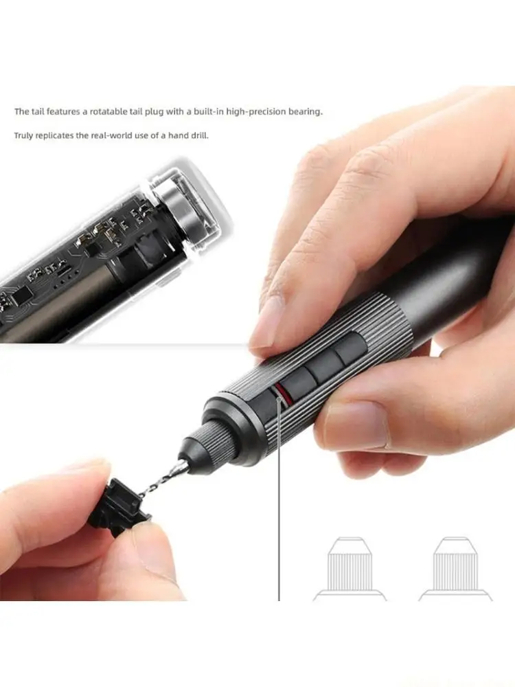 

A2BE Lightweight Ergonomic Hand Drill Feature Intelligent Overload Protective System For Woodworking And Metalwork Professional
