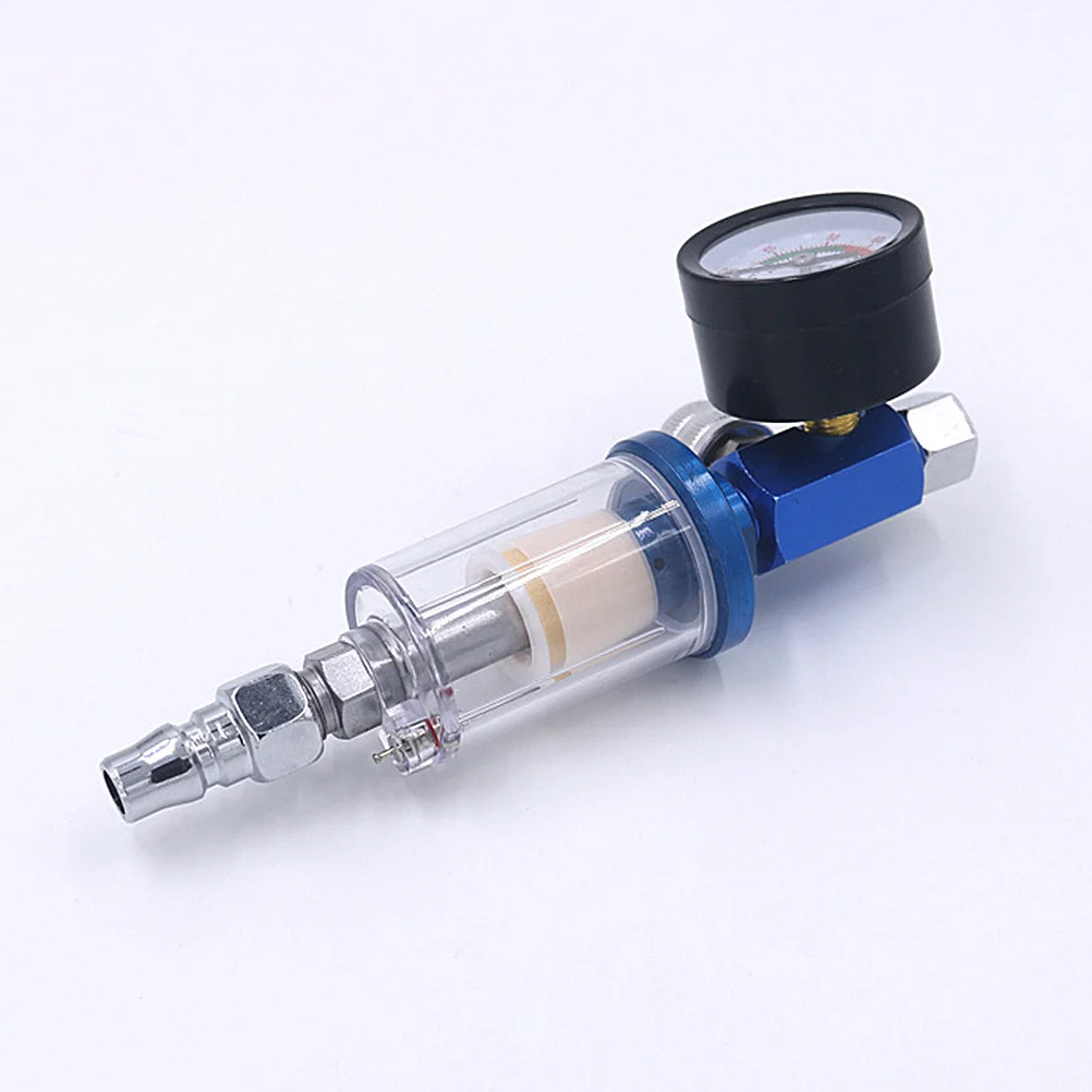 

1 Set Air Pressure Regulator Filter Gauge Quick Connect No.3 Aluminum Alloy Pneumatic Compressor Tool For Workshop Sealing High