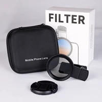 Accesorios de fotografía de tatuaje, filtro CPL con Clip de 52mm, lente de cámara de teléfono, filtro polarizador con Clip, lente de teléfono con Clip