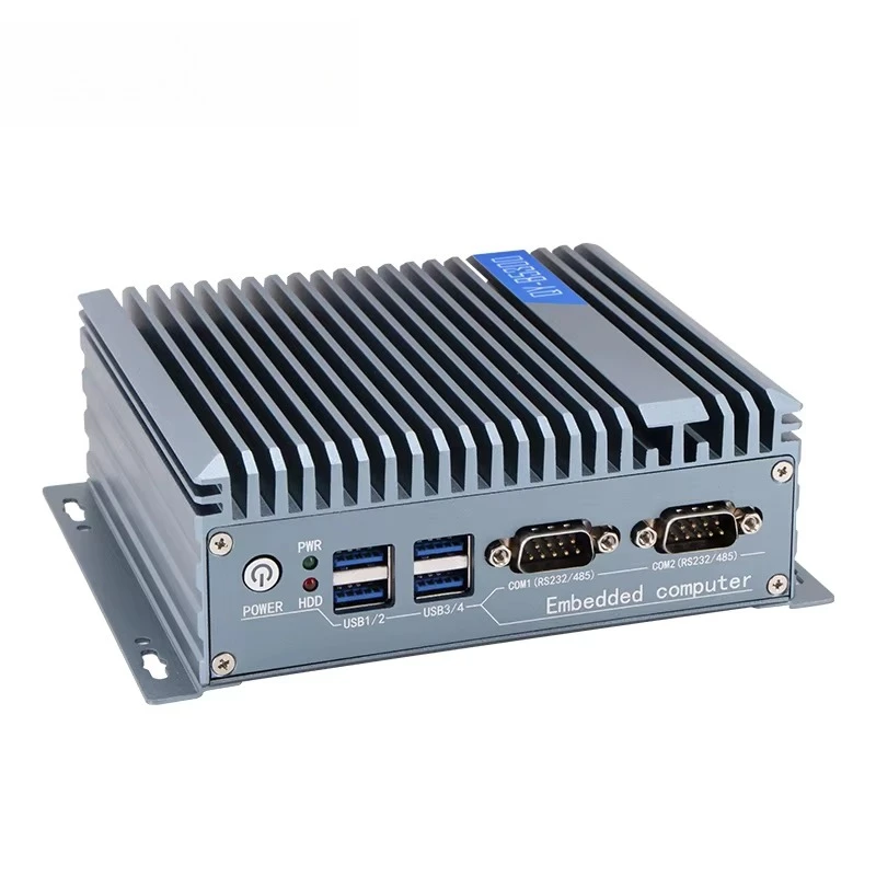 Embedded Fanless Industrial Mini PC Box Computer with I7 Central Processor 3  LAN 4USB 1DP 1  high definition