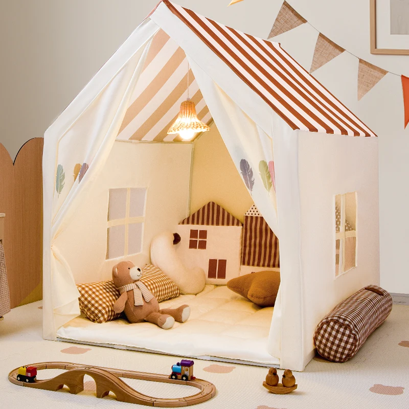 خيمة أطفال محمولة قابلة للطي للاستخدام الداخلي والخارجي، قاعدة سرية صغيرة للأطفال، سهلة الإعداد، متعة داخلية وخارجية #1