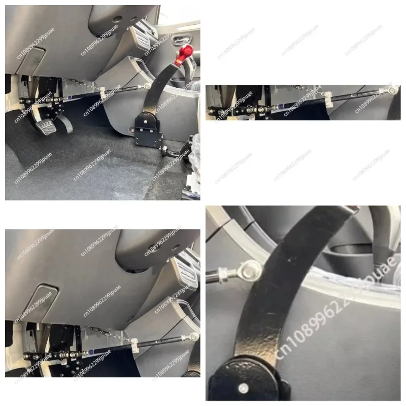 Low Speed Four Wheel Electric Car Hand Control Accelerator Brake Auxiliary Device Lower Limb Disabled Driving Assist Tool