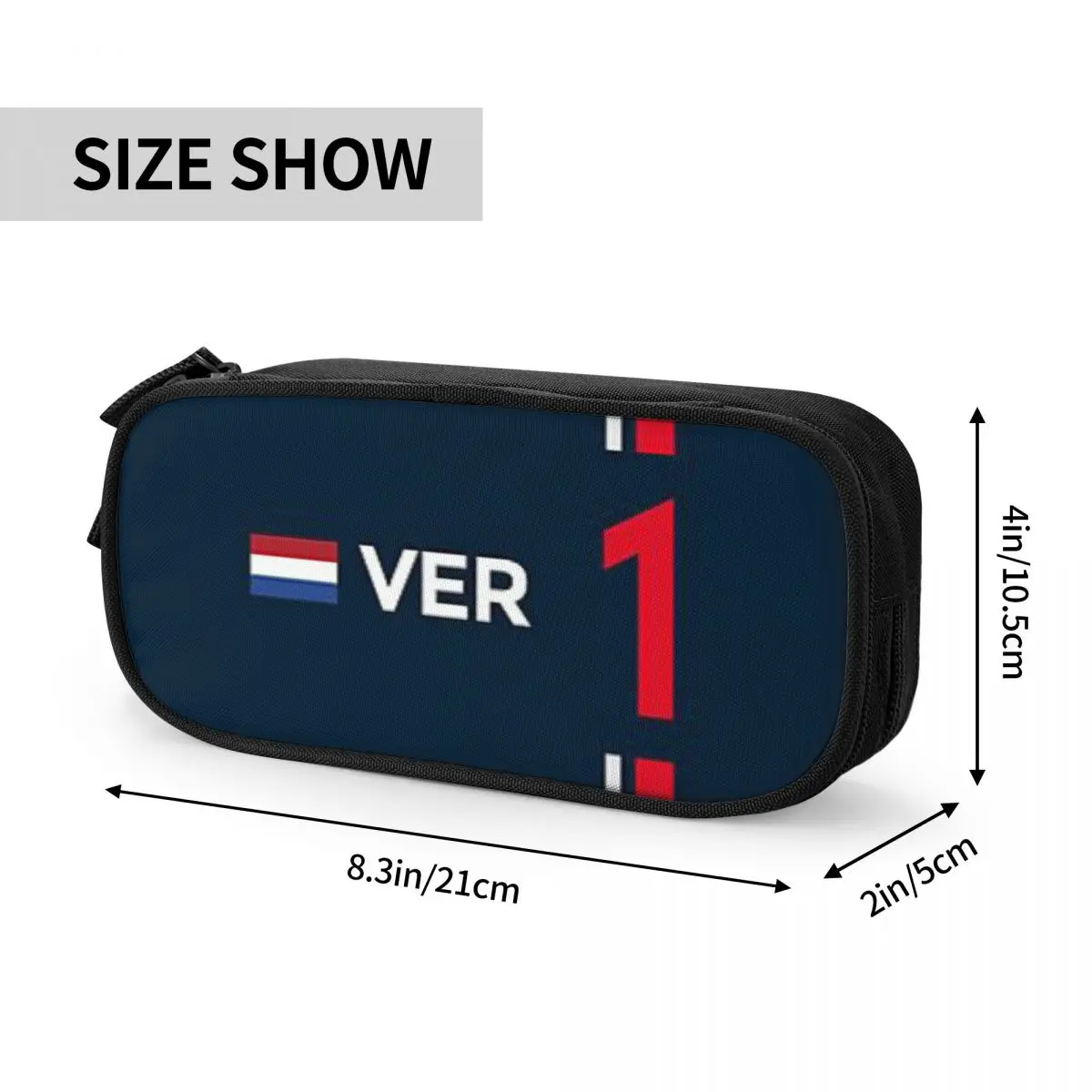 F1 2022 - #1 Verstappen Pencil Cases Large Capacity Pen Bags Pen Box Pencil Pouch For Boys Girls Students Stationery School