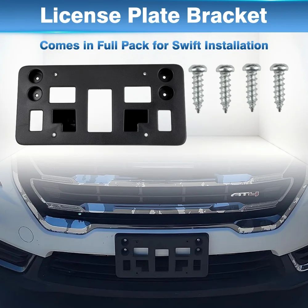 

For GMC Terrain (submodel: AT4, Denali, SLE, SLT) 2022 2023 2024 Car Front License Plate Frame Bracket Holder GM1068248 84406676