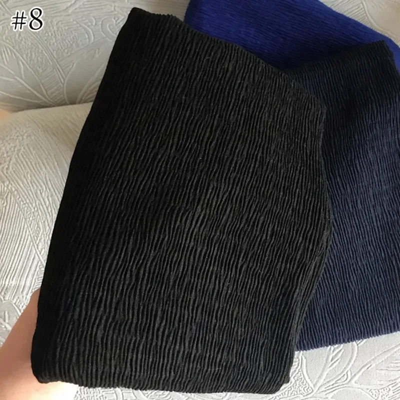 القطن رايون الحجاب وشاح الحجاب الصلبة يلتف حجم كبير عادي شالات طويلة النساء المسلمات الحجاب الإسلامية عمامة Headbands Foulard