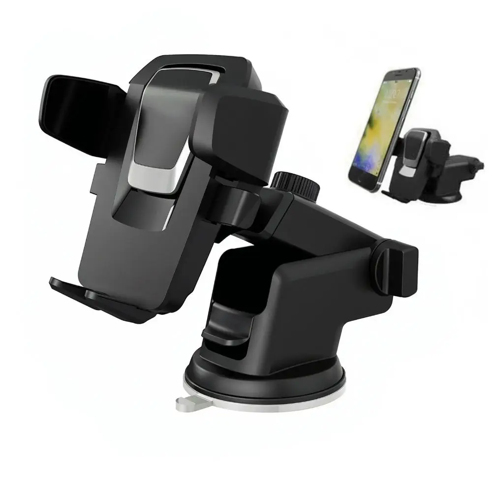 

New Suction Cup Car Mount Phone Bracket Adjustable Rotation Phone Holder Foldable Phone Stand Auto