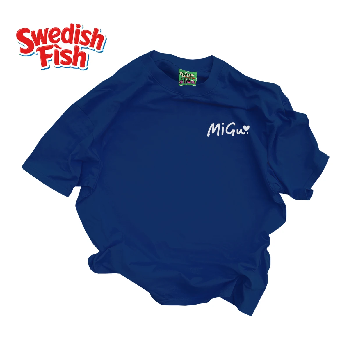 camiseta-de-manga-corta-oversize-estilo-urbano-deep-blue-original-240g-diseno-Unico-camiseta-corta-ameika-de-tela-gruesa