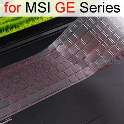 Keyboard Cover for MSI GE73 GE62 GE70 GE60 GE73VR GE72 GE72VR GE72MVR GE Silicone Protector Skin Case 17.3